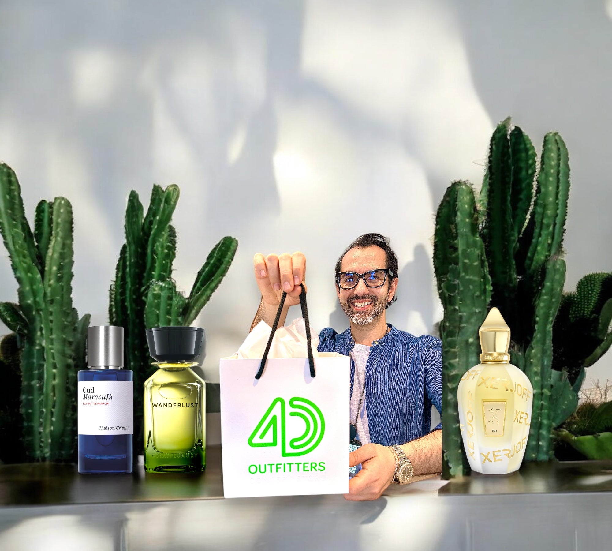 perfume.gio bei 4D OUTFITTERS in Bregenz am Bodensee Austria