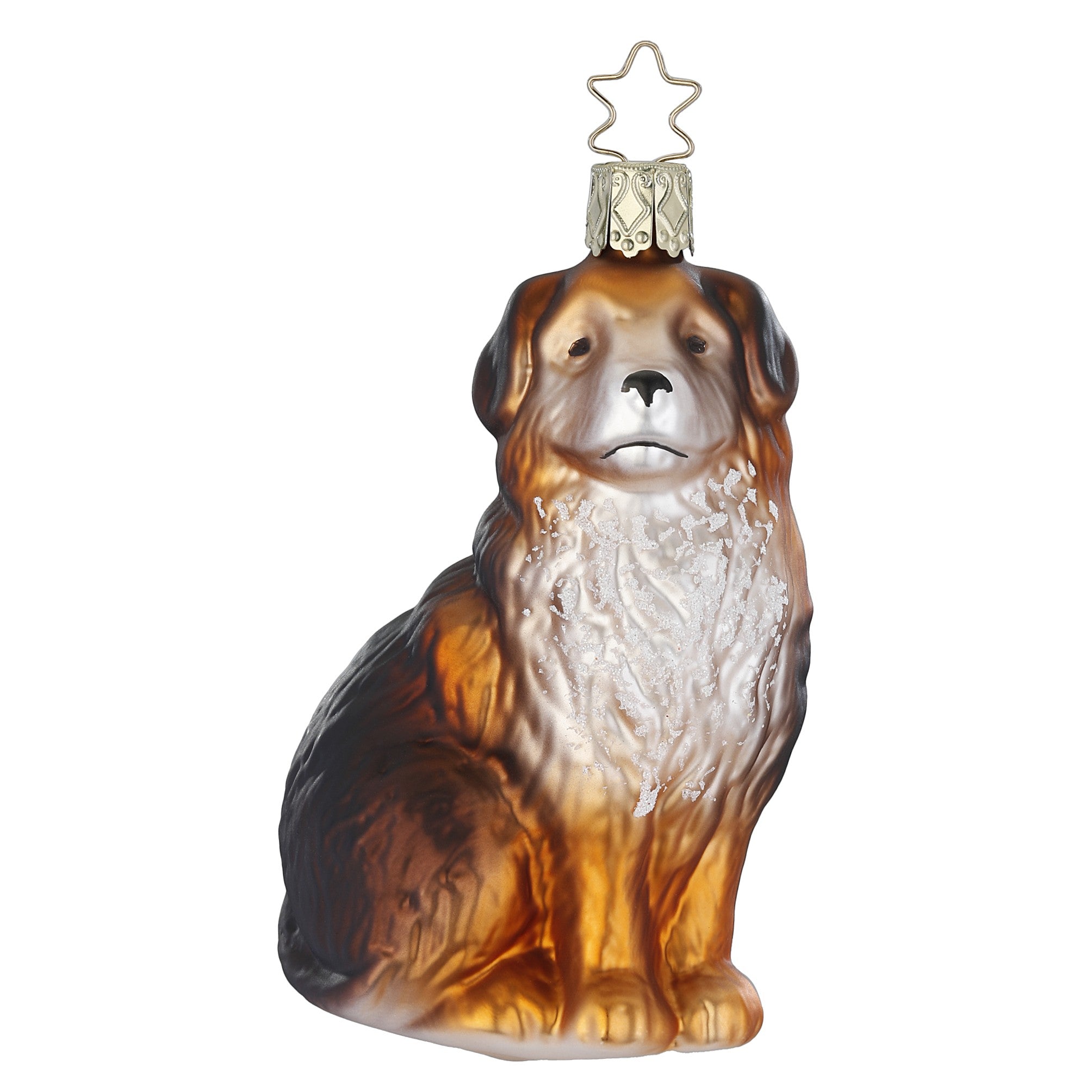 Glass ball pendant Bernese Mountain Dog, 10.5cm