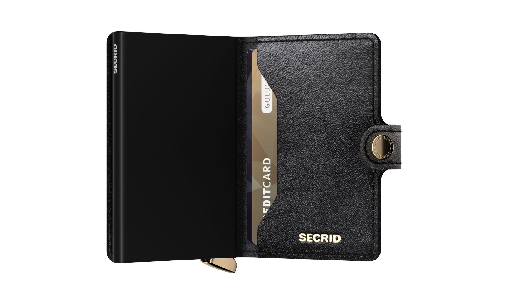 Secrid Premium Miniwallet Emboss Diamond Black Inox