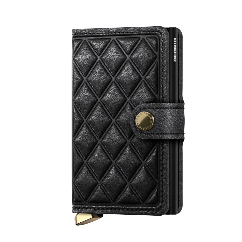 Secrid Premium Miniwallet Emboss Diamond Black Inox