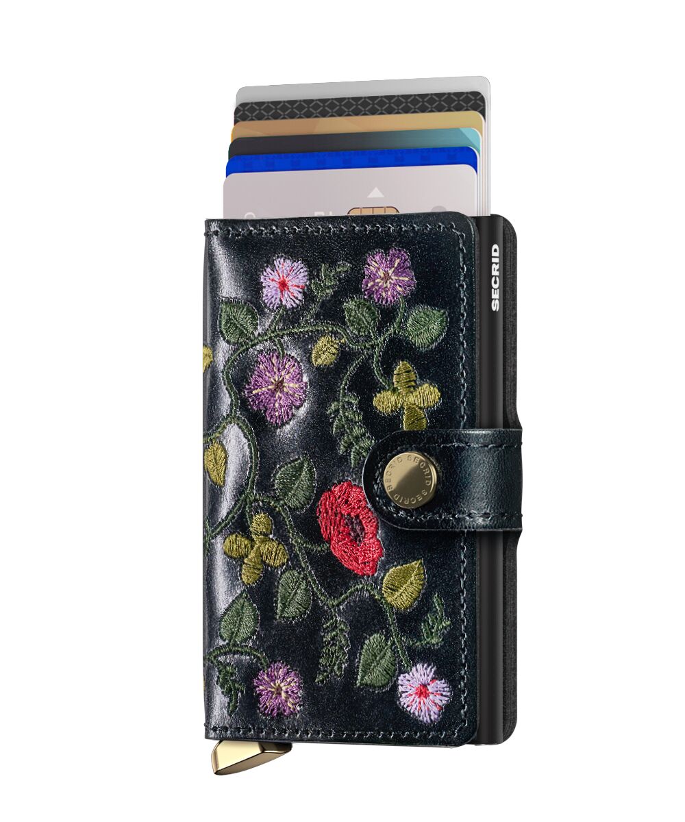 Secrid Premium Miniwallet Stitch Floral