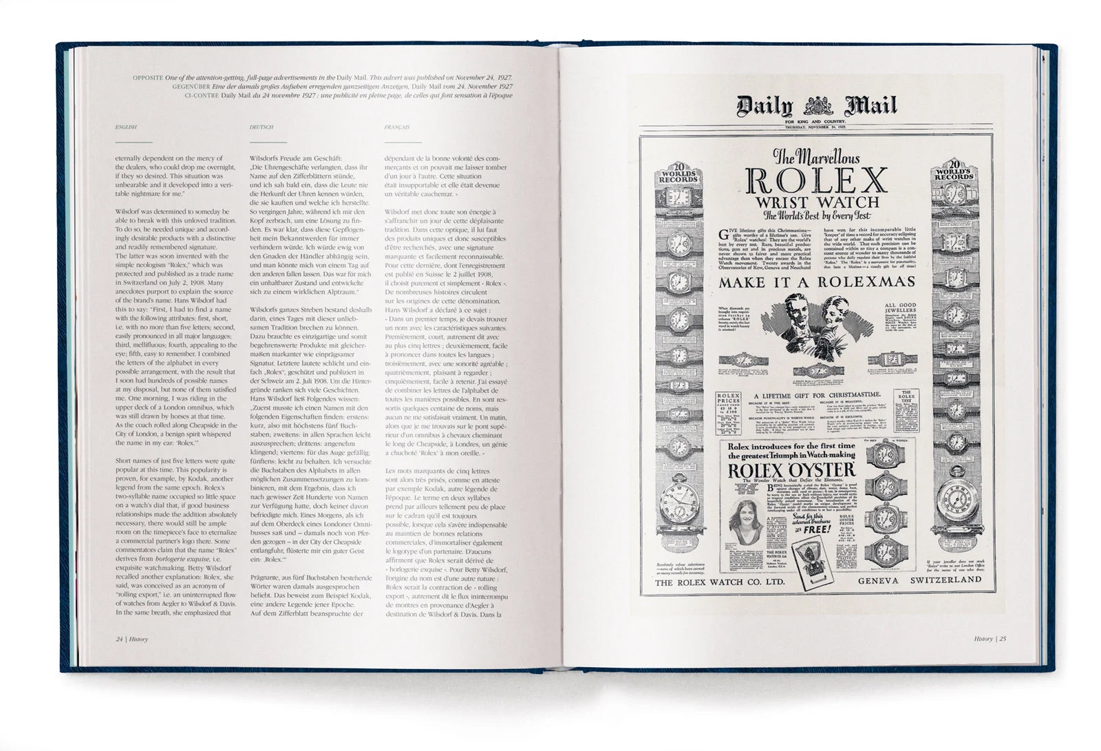 Buch: Rolex, The Watch Book, Verlag TeNeues