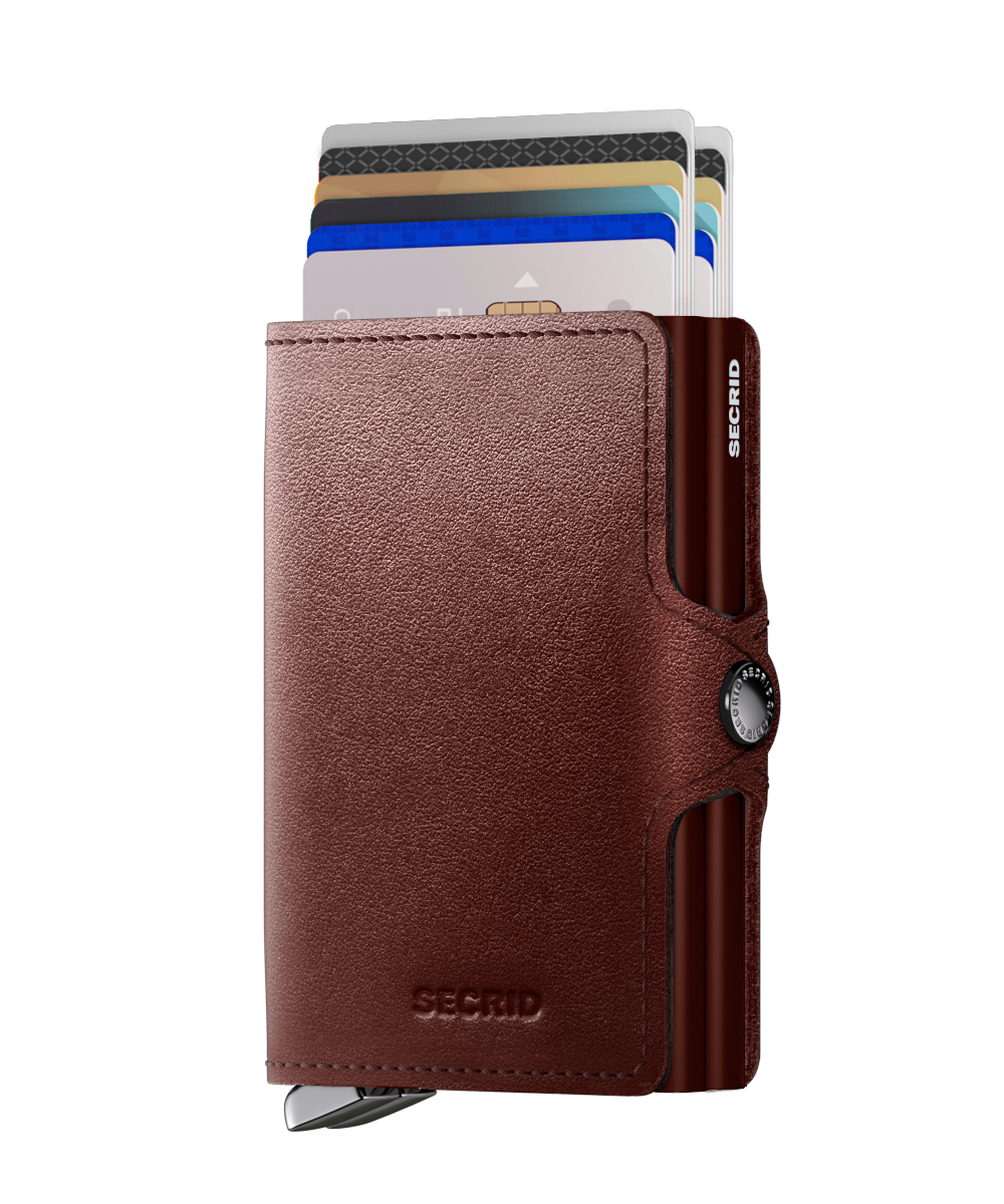 Secrid-Premium-Twinwallet-Dusk-Dark-Brown-Front-Cards