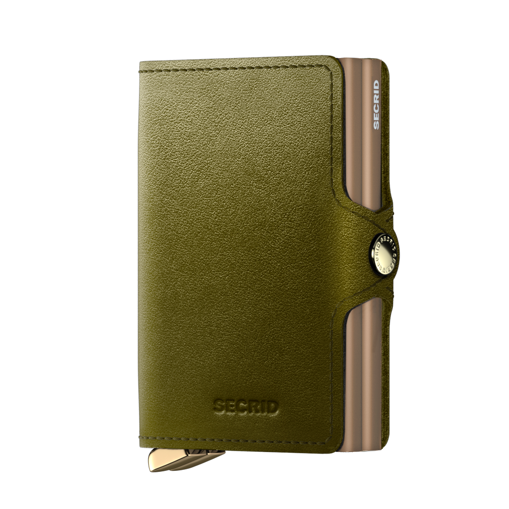 Secrid-Premium-Twinwallet-Dusk-Olive-Front