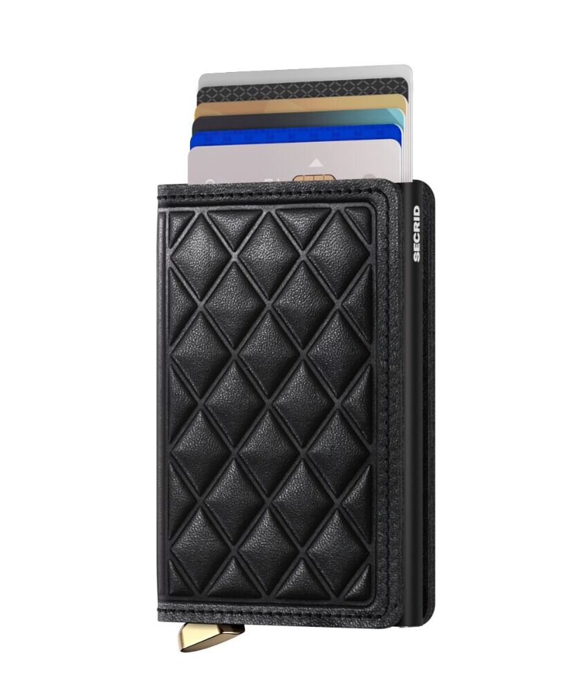 Secrid Premium Slimwallet Emboss Diamond Black Inox