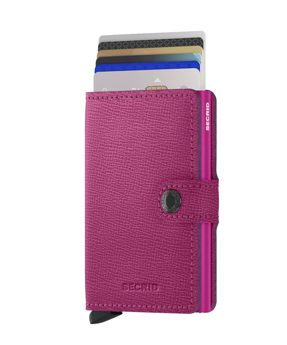 Secrid_Miniwallet_Crisple_Fuchsia_Front_Cards