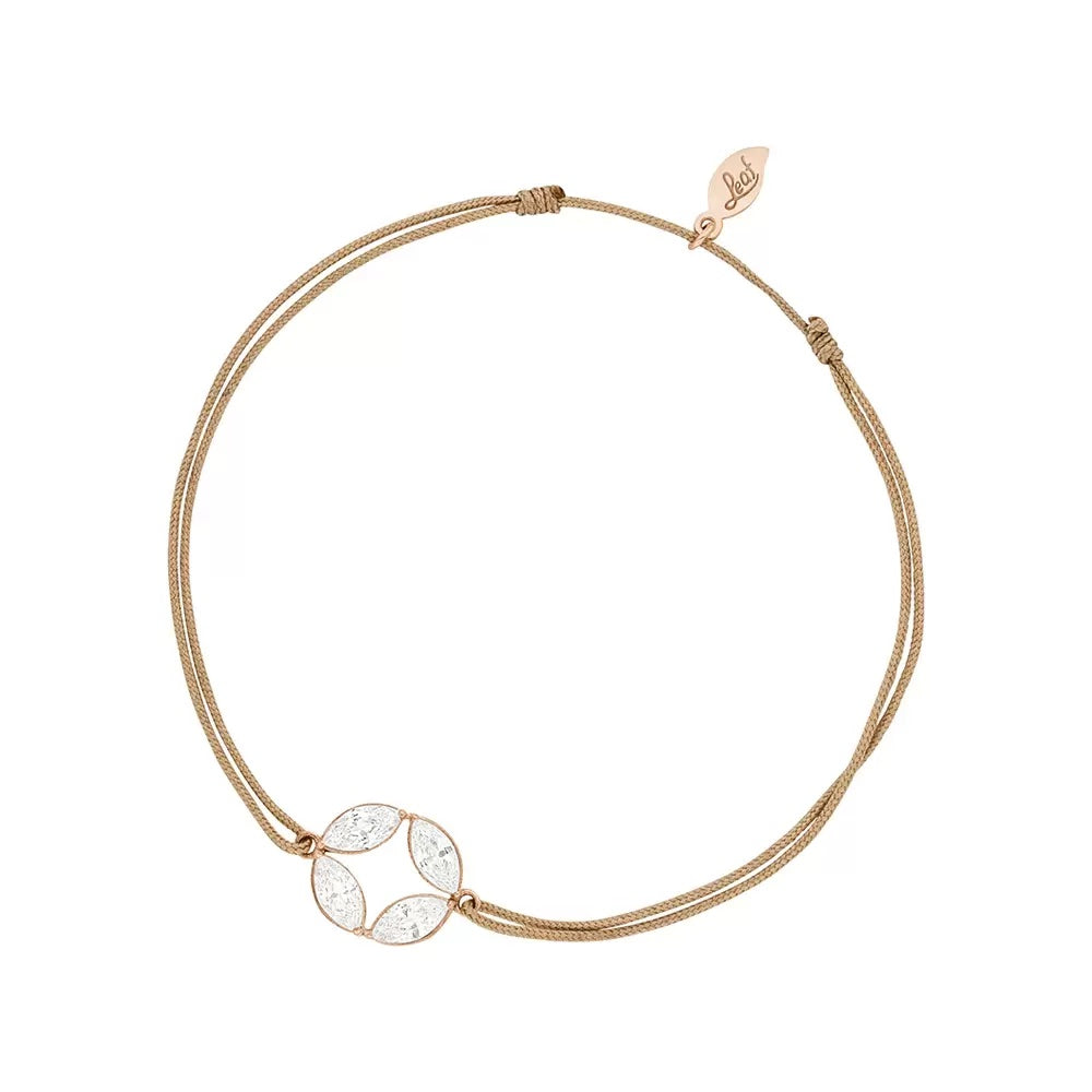 Gluecksbaendchen-Round-Flower-Rosegold-vergoldet-Beige-_-ab2240-beige