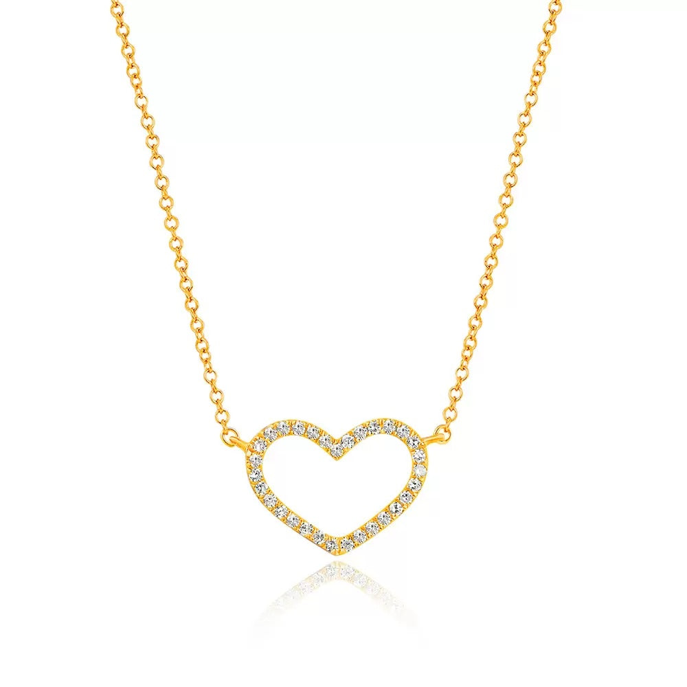 Halskette-Heart-mit-Diamanten-18-K-Gelbgold-_-FH5006