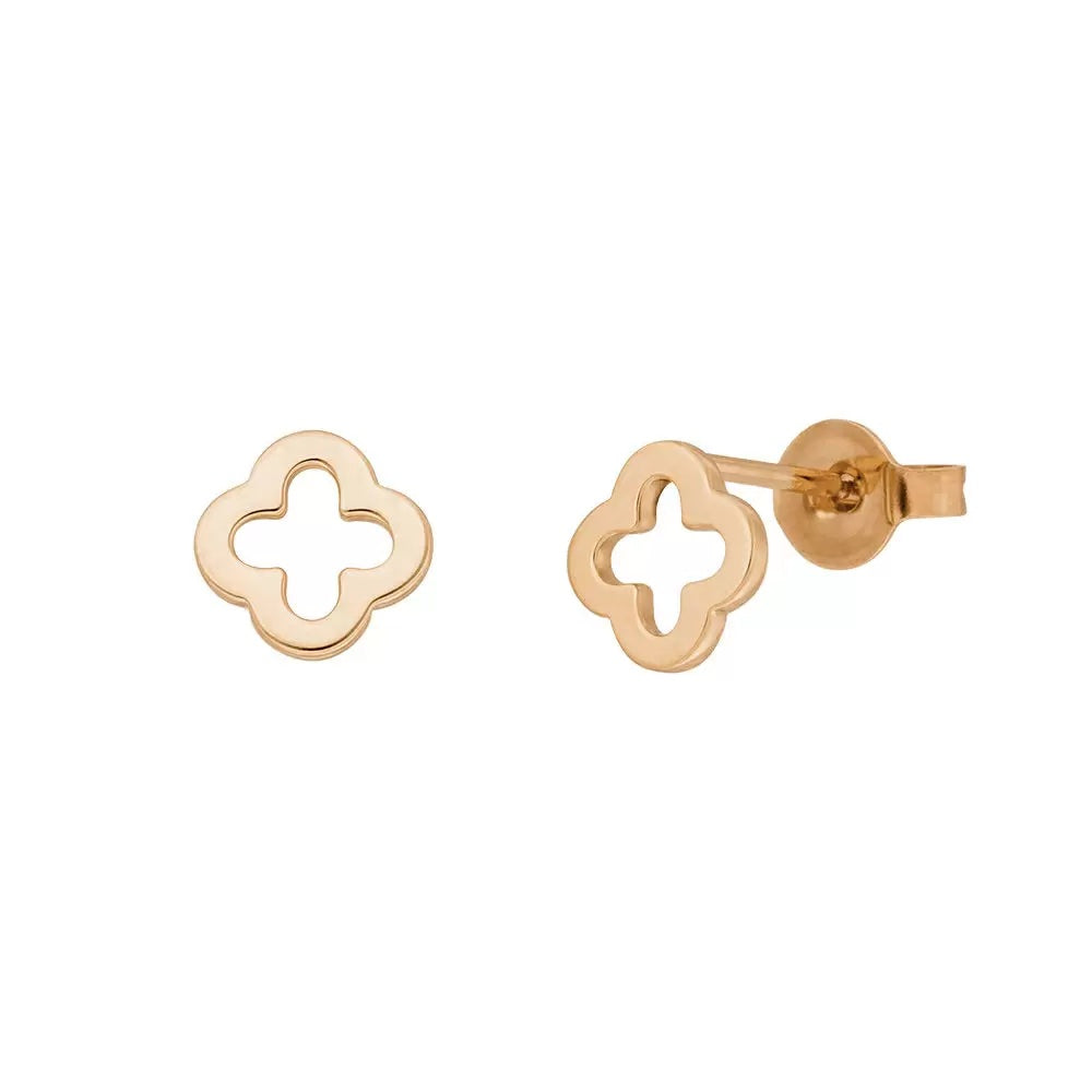 Ohrstecker-Clover-14-K-Rosegold-_-fs9211