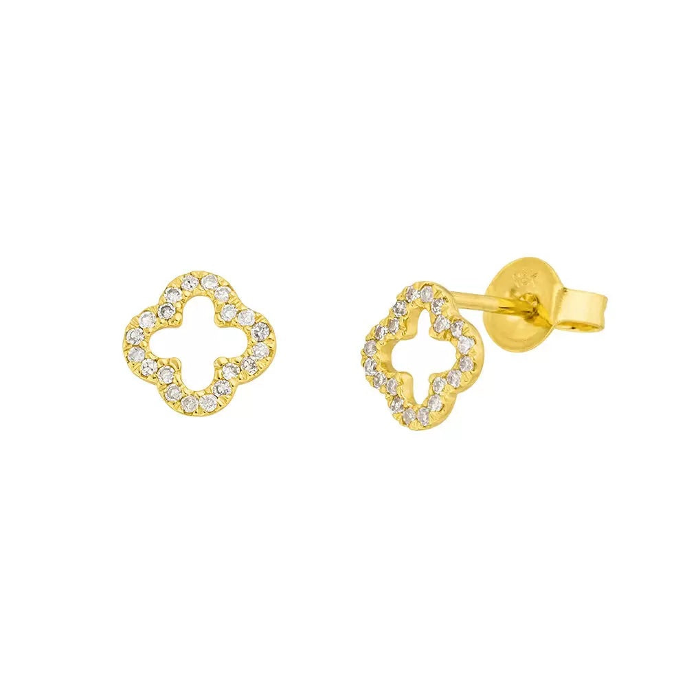 Ohrstecker-Clover-mit-Diamanten-18-K-Gelbgold-_-fs9010