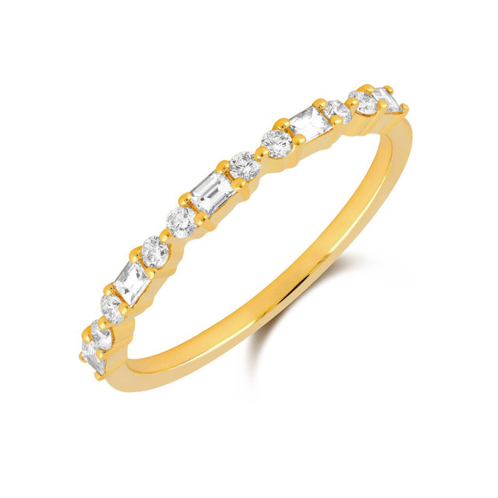 Ring-mit-Baguette-Diamanten-14K-Gelbgold-fr5078