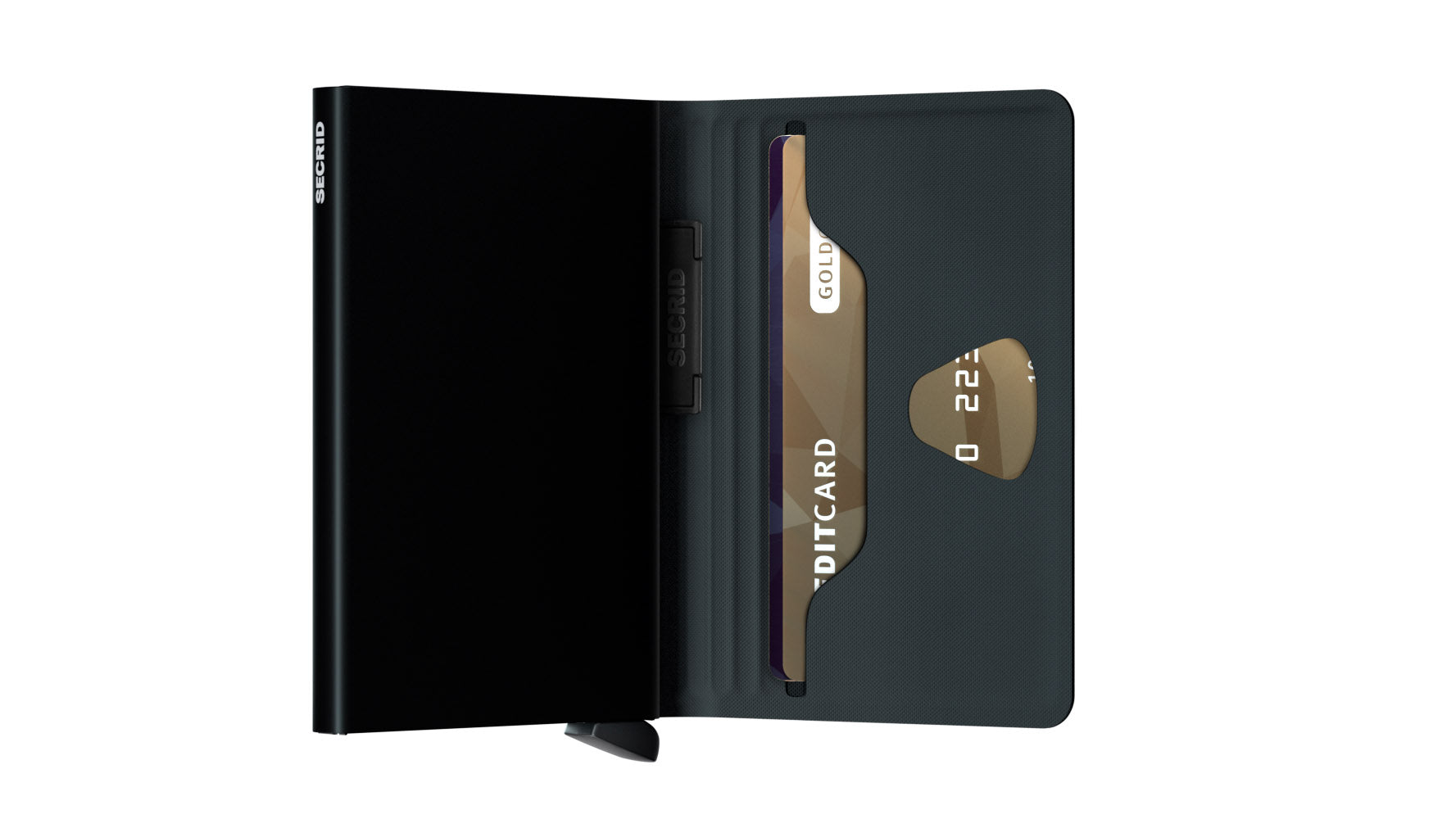 Secrid-Bandwallet-TPU-Black-Black-Semi-Open