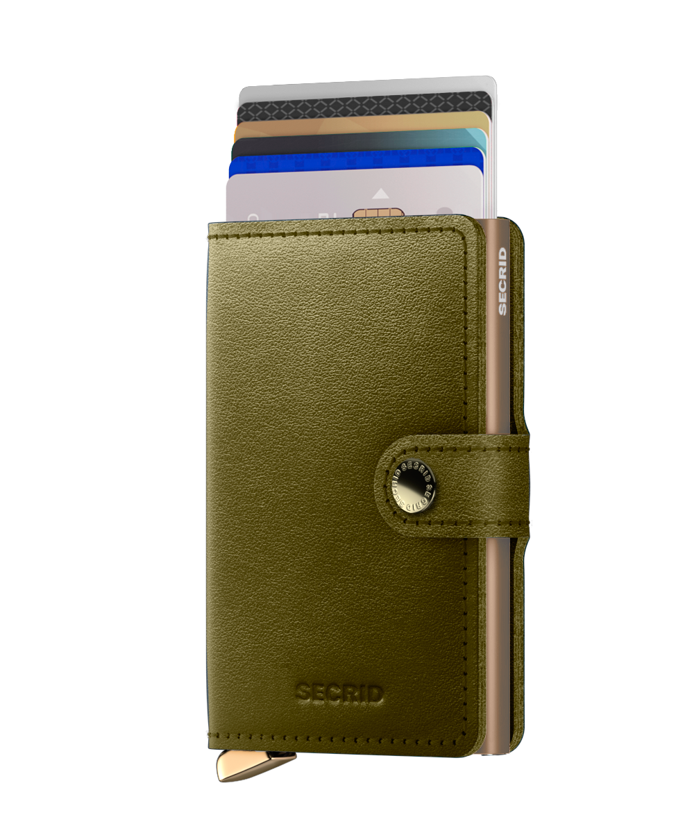 Secrid-Premium-Miniwallet-Dusk-Olive-Front-Cards