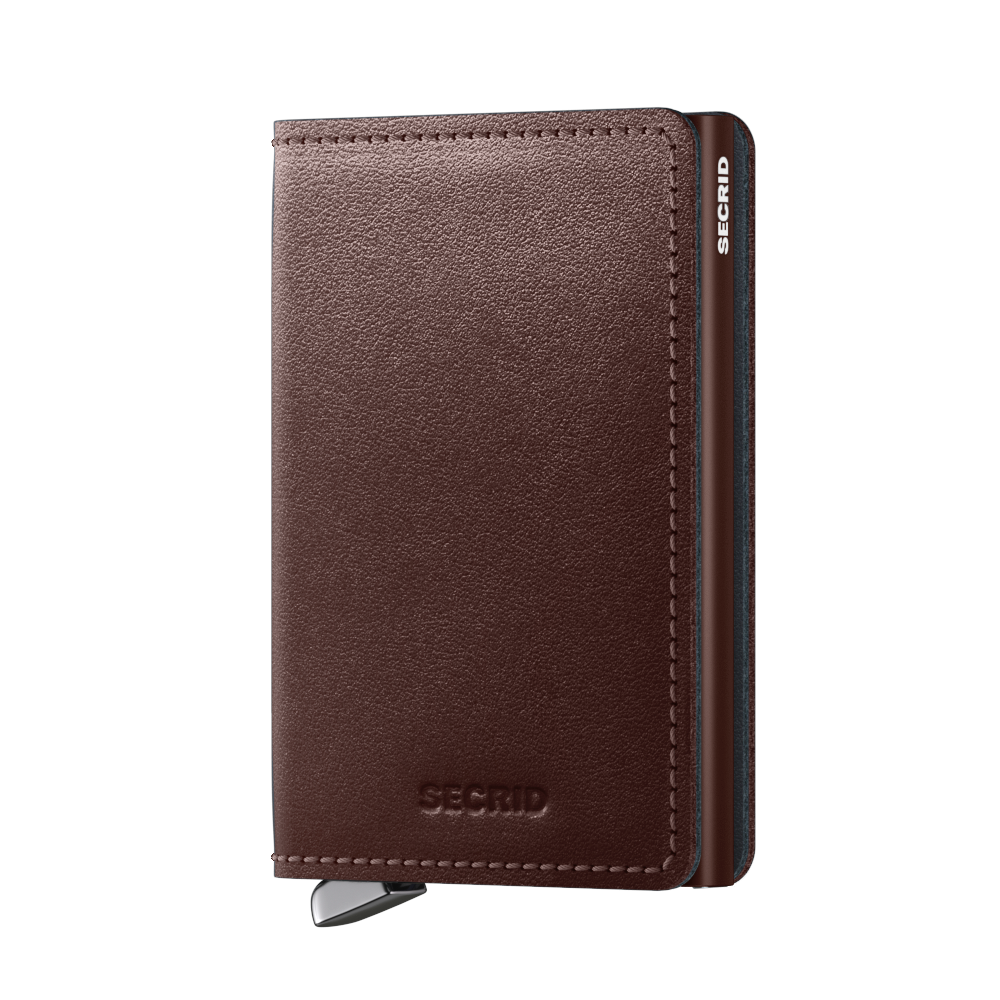 Secrid-Premium-Slimwallet-Dusk-Dark-Brown-Front