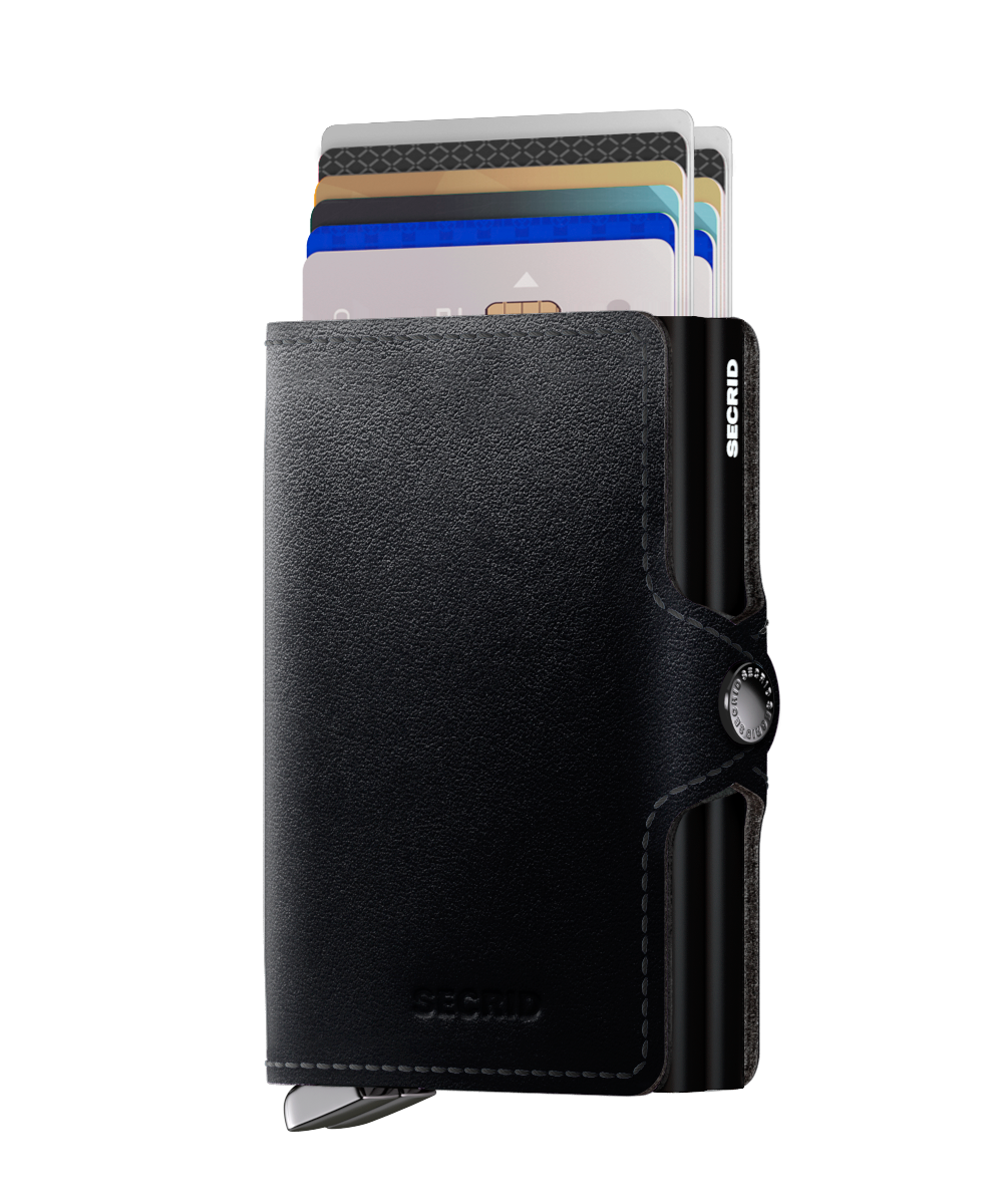 Secrid-Premium-Twinwallet-Dusk-Black-Front-Cards