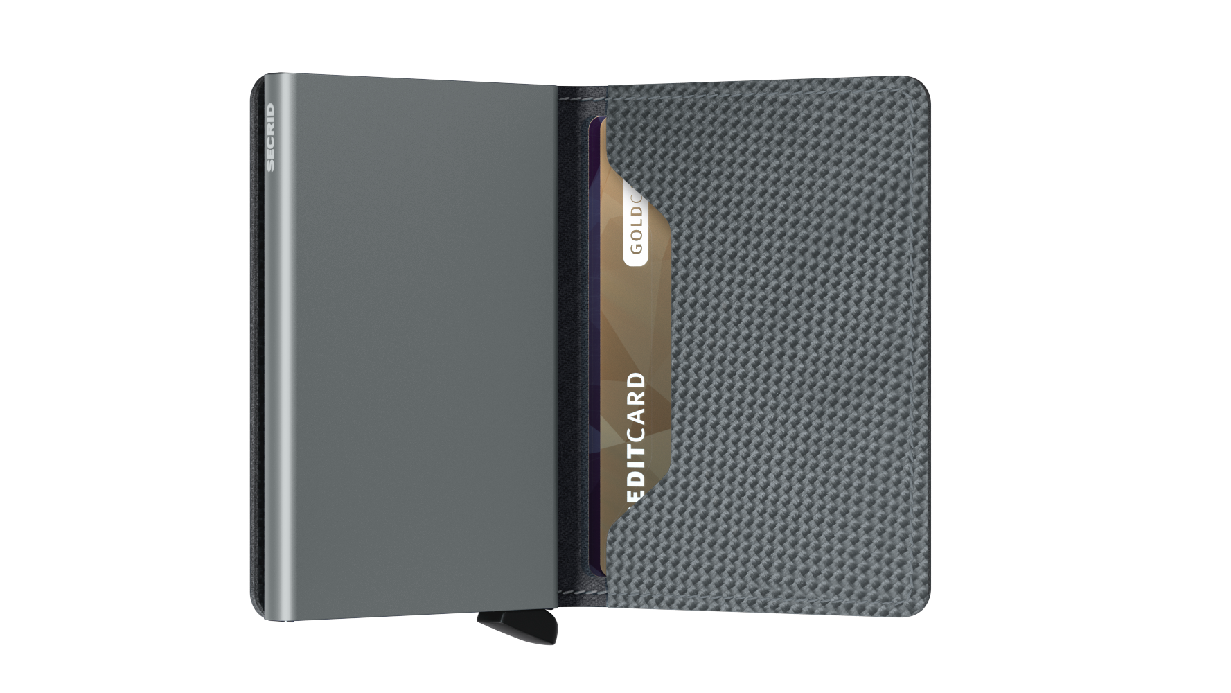 Secrid_Slimwallet_Carbon_Cool_Grey_Semi_Open