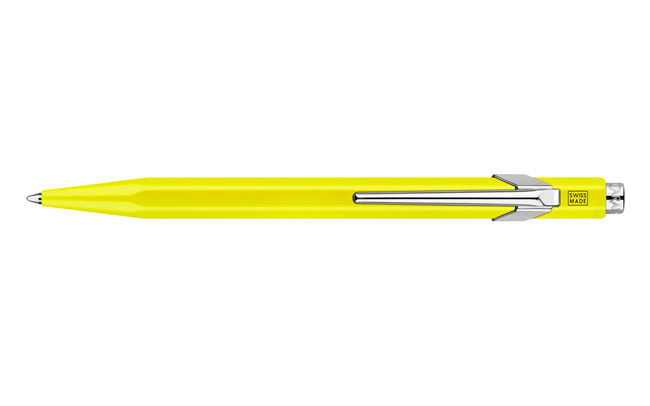 e_stylo-bille-849-popline-jaune-fluo-avec-etui-caran-d-ache-detail2-0-jpg